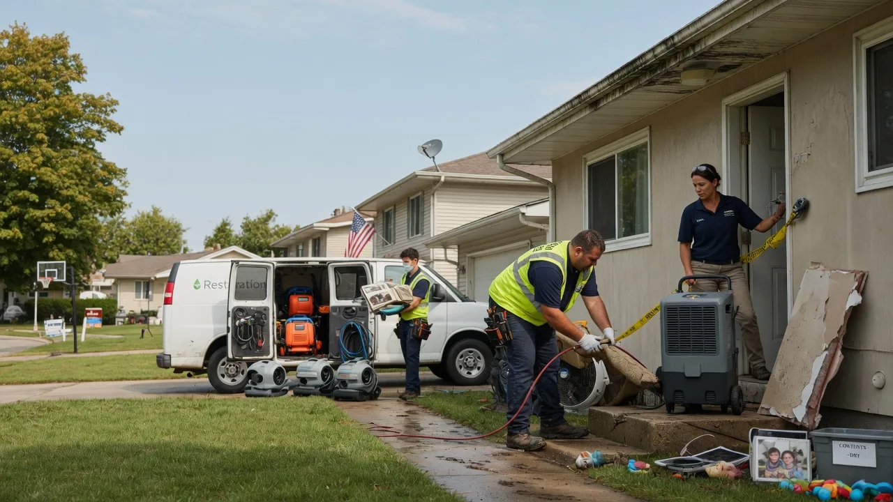 Water Damage Restoration in Rome, PA near me